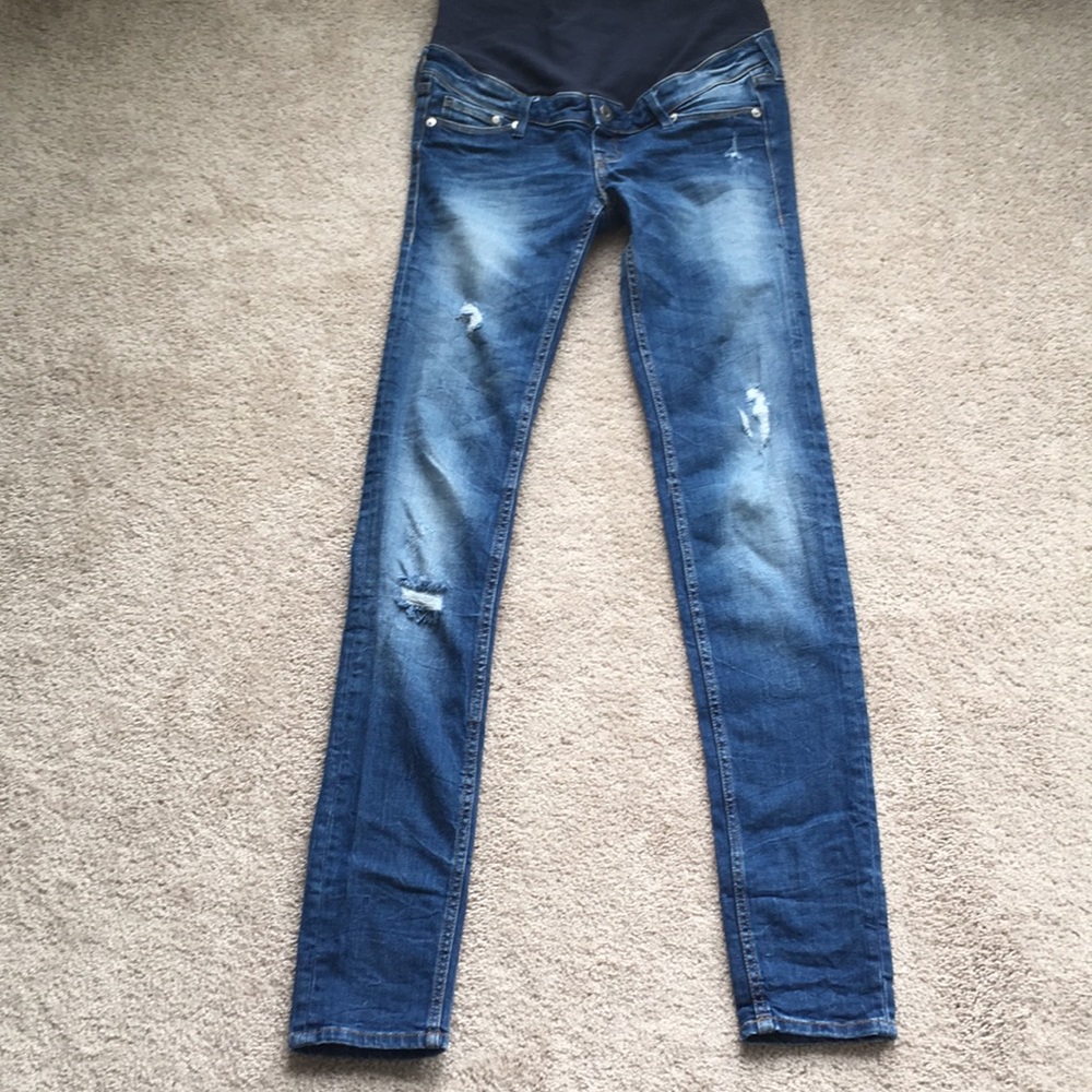 HM maternity skinny jeans